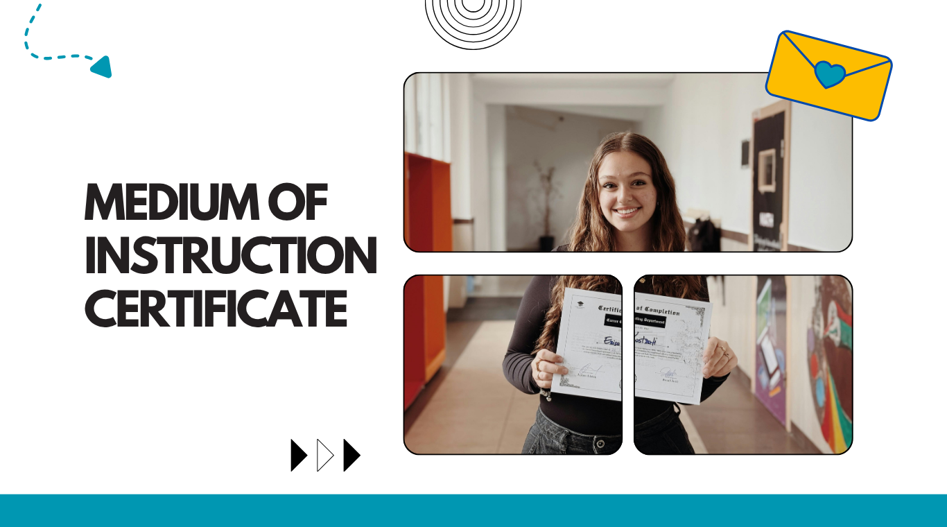 Medium of Instruction Certificate: Key Details, & Sample